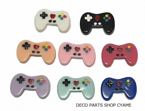 デコパーツ ゲームリモコンパーツ1個 デコパーツショップcyame