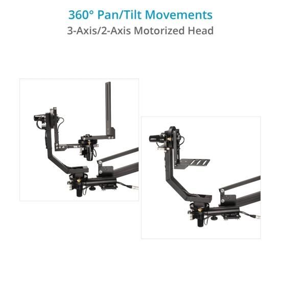 (未使用･未開封品)　Proaim spin-3?( 3軸) MotorizedオランダRoll 360?° Pan Tilt Head forビデオDSLRカメラビデオカメラ映画Up To 15?Kg / 33lb withジョイスティ 0pbj0lf PROAIM Spin-3 (3-Axis) Motorized Pan Tilt Head