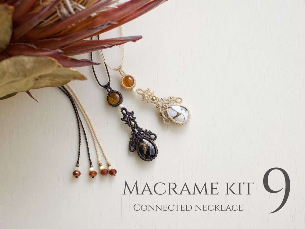 Nica macrame accessory Nicaマクラメアクセサリー