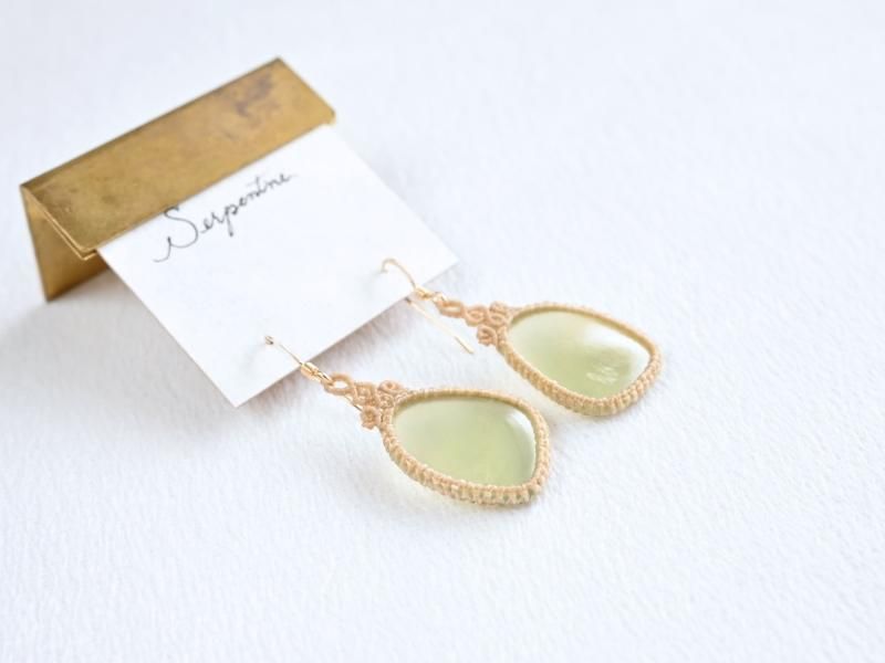 14kgfサーペンティンピアス/イヤリング