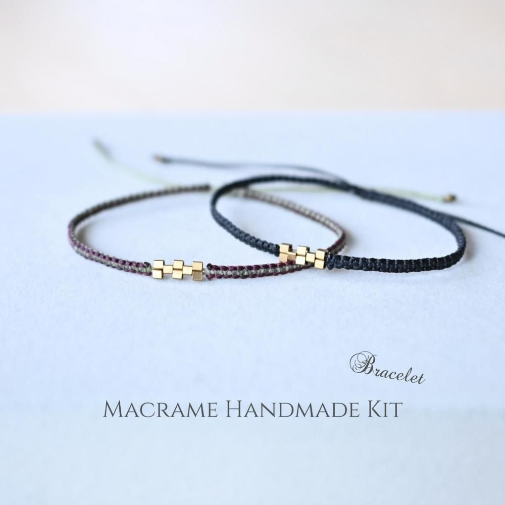 初めてチャレンジ - Nica macrame accessory マクラメアクセサリーと