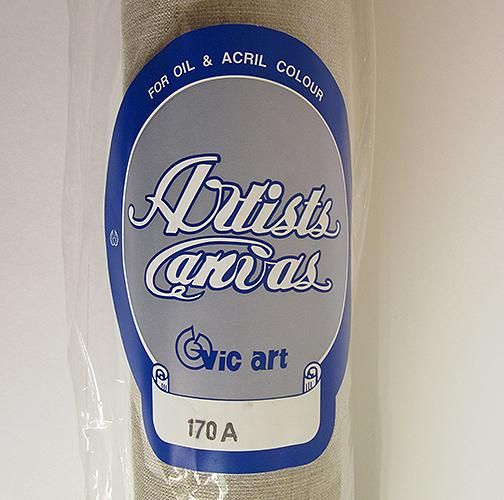 C)新品 ロールキャンバス BS 174cm x 10m 麻荒目 再入荷 VIC ロール