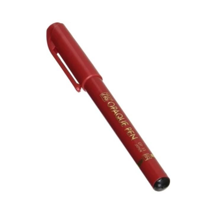 ZIGオペークペン | 赤色系ペン - materie（マテリエ） 絵を描く材料と