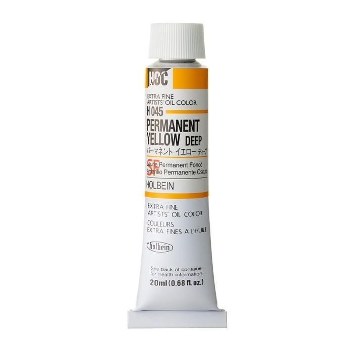 (未使用･未開封品)　ホルベイン 油絵具 パーマネントイエローディープ HH245 110ml(20号) v1yptgt ホルベイン】ホルベイン 油絵具 20号(110ml)の通販|油彩絵具の