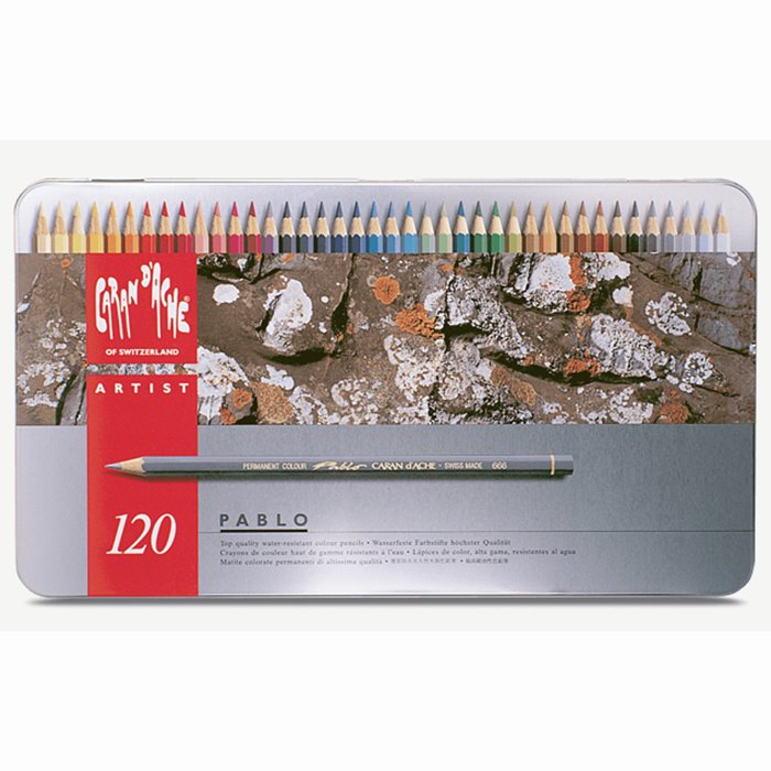 カランダッシュパブロ油性色鉛筆 120色セット - materie（マテリエ） 絵を描く材料と額縁の店 京都の画材屋 画箋堂のオンラインショップ