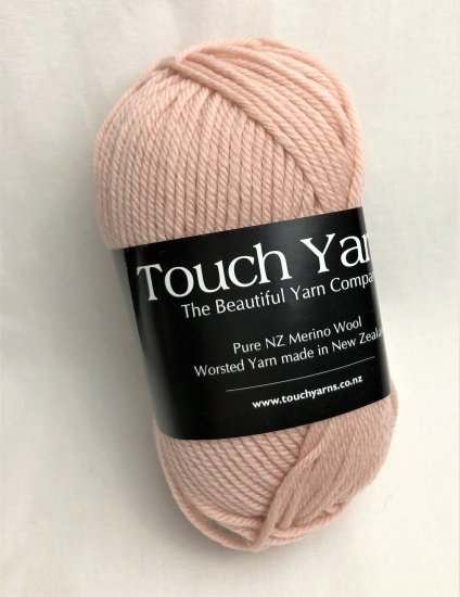 ニュージーランドメリノウール 並太8ply くすみピンク