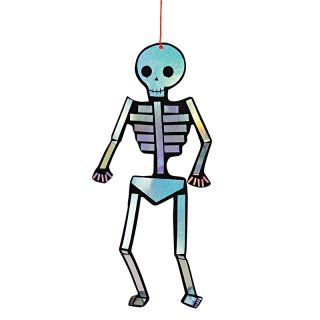 【Meri Meri メリメリ】ハンギング スケルトン｜Hanging Skeleton Decorations 【メール便可】