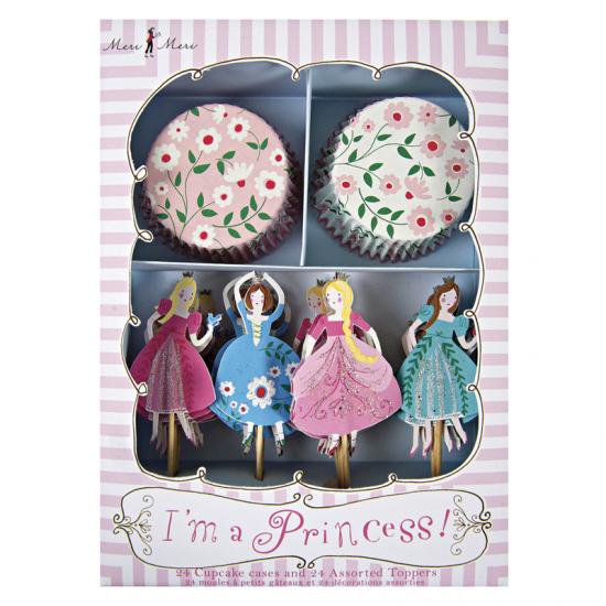 Meri Meri メリメリ カップケーキキット プリンセス I M A Princess Cupcake Kit Oiwai Labo Online Shop