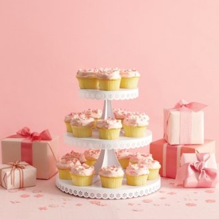 【Meri Meri　メリメリ】カップケーキキット　プリティバード　Pretty Birdies Cupcake Kit