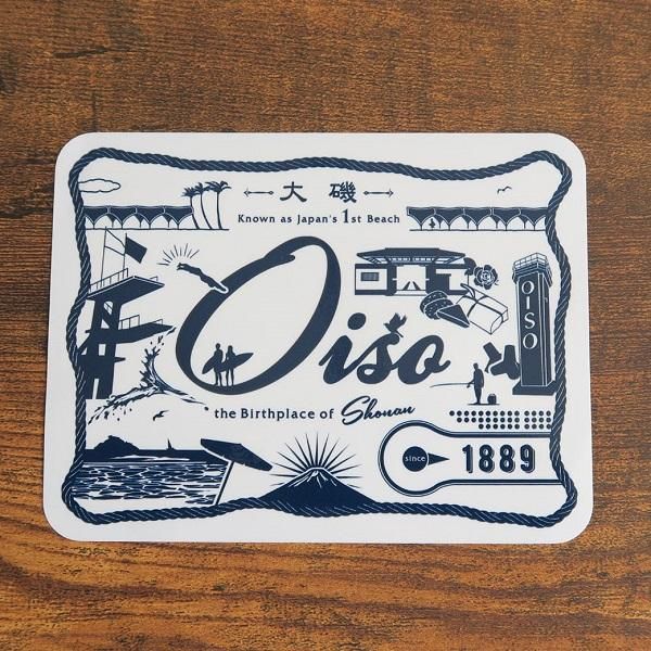 JIMOTO 大磯ステッカー - キラキラ北海道 - KIRAKIRA HOKKAIDO ONLINE SHOP