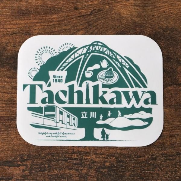 JIMOTO 東京TAMAシリーズ／立川ステッカー - キラキラ北海道