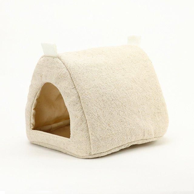 Sサイズ】バードテント ドーム型/ シンプル 綿麻 無地 - TENTORY