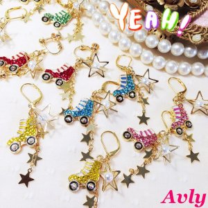 ☆送料無料☆【Avly アヴリー】キラキラローラースケートピアス