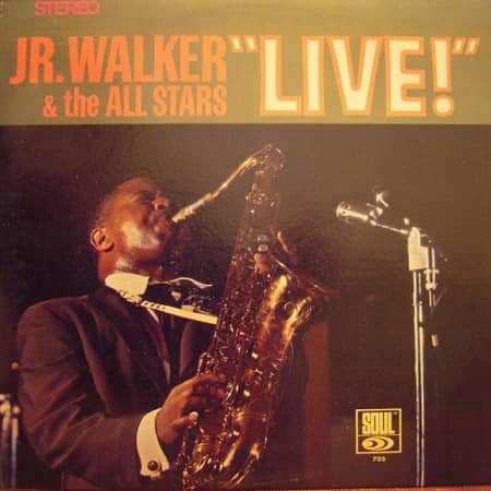 JR. WALKER AND THE ALL STARS/ LIVE!(LP)