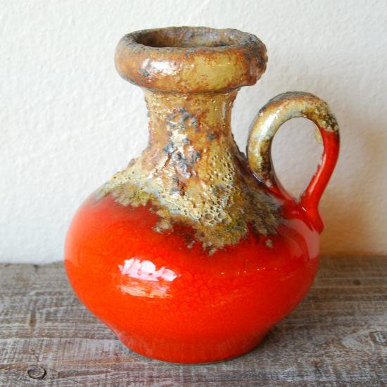 ヴィンテージ 西ドイツ製 bavaria テレジアンタール 花瓶 フラワーベース