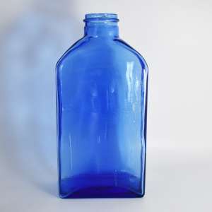 Riihimaen Lasi (リーヒマエン・ラシ)/  / 青いボトルH25cm