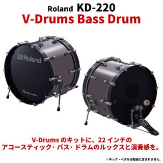 Roland () Хɥ 22 Bass Drum KD-220