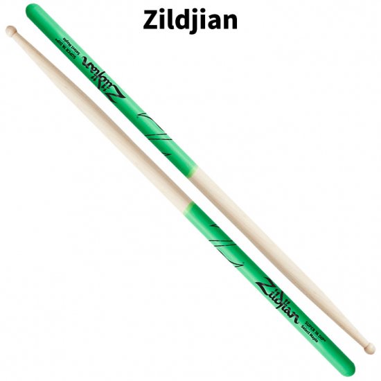 Zildjian (ジルジャン) ドラムスティック スーパー 7A グリーンDIP