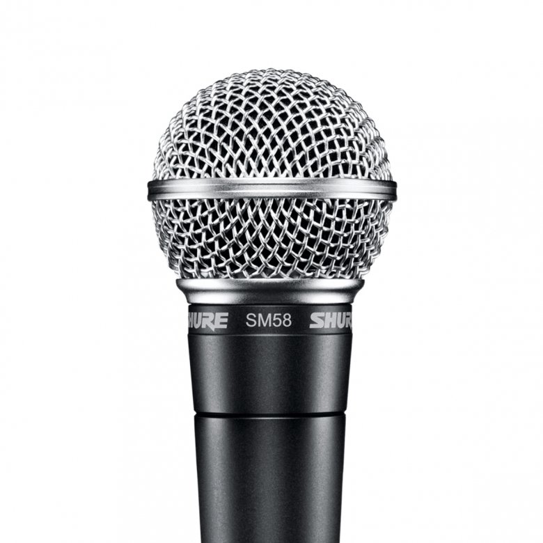 Shure (シュア) SM58 ボーカル用マイクロホン SM58-LCE - シライ