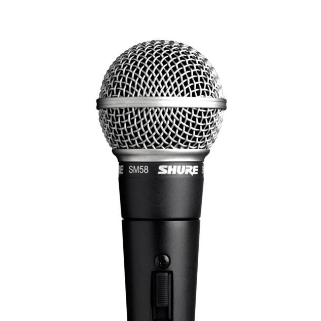 Shure (シュア) SM58 ボーカル用マイクロホン スイッチ付 SM58SE ...