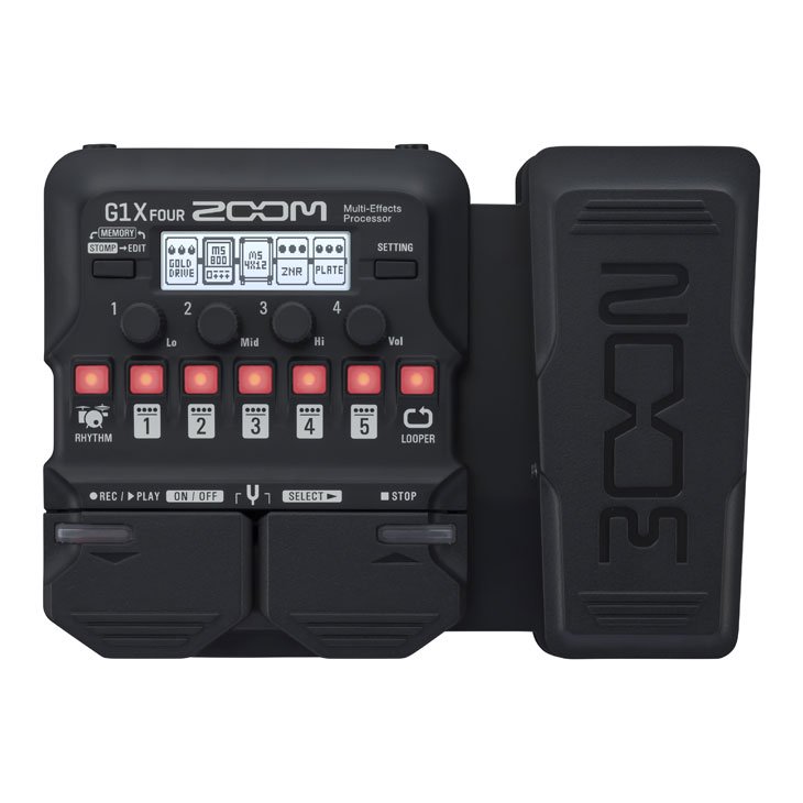 Zoom - ZOOM ギター用マルチエフェクター G1X FOUR (ACアダプター付属