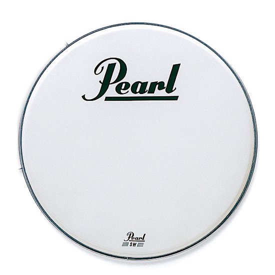 Pearl (パール) SWバスドラム用へッド パール・ロゴ入り 22インチ SW
