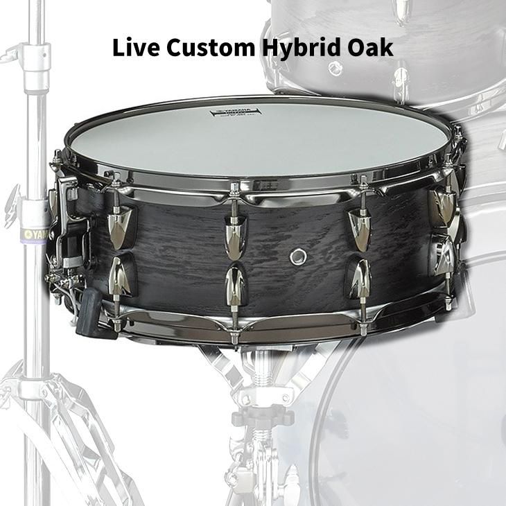 YAMAHA (ヤマハ) ライブカスタム ハイブリッドオーク 14x5.5 スネアドラム単品 Live Custom Hybrid Oak□□ -  シライミュージック