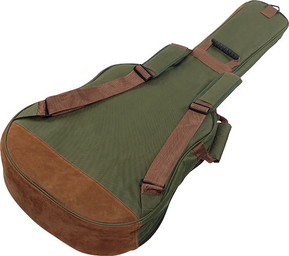 Ibanez (アイバニーズ) POWERPAD Designer Collection Gig Bag IAB541  アコースティックギター用ギグバッグ カラー：モスグリーン - シライミュージック