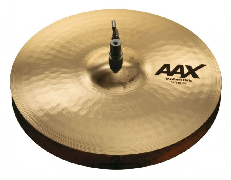 シンバルケースプレゼント】SABIAN (セイビアン) AAXシリーズ MEDIUM HATS 14インチ ボトムのみ - シライミュージック