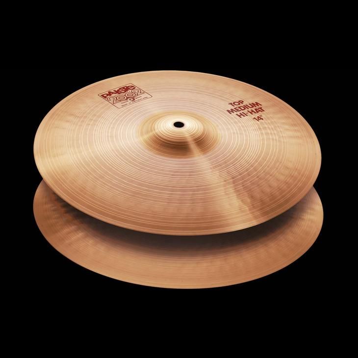 PAISTE (パイステ) 2002シリーズ ミディアムハイハットシンバル 14インチ ボトムのみ - シライミュージック