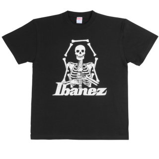 Ibanez (アイバニーズ ) 「Ibanez」 ロゴTシャツ スカル･デザイン【サイズをお選びください】