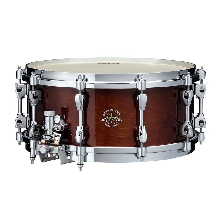 TAMA (タマ) スターフォニック・ブラヴーラ コンサートスネアドラム 14x6インチ CMP146MF (GMC : グロス・モカ・ブラウン )  【受注生産品】 - シライミュージック