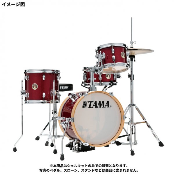 TAMA (タマ) CLUB JAM FLYER KIT 14バスドラム 超コンパクトドラムキット LJK44S-CPM□□ - シライミュージック