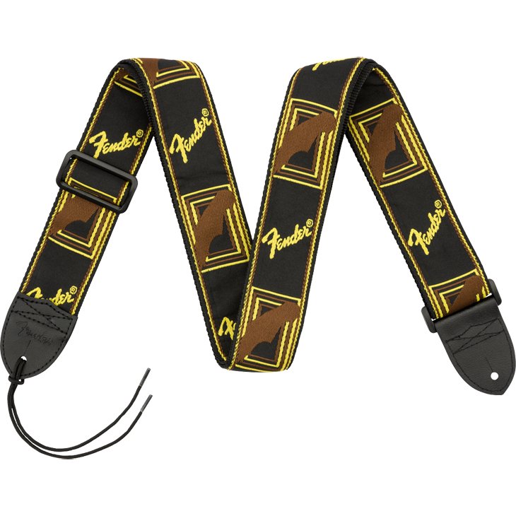 Fender (フェンダー) ストラップ 2” MONOGRAMMED STRAPS カラー：Black