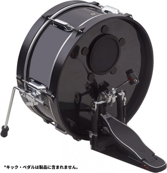 ローランド 電子ドラム KD-180L-BK キックパッド バスドラム-