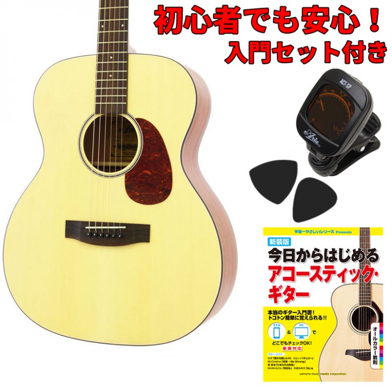 入門セット付き】ARIA（アリア）アコースティックギター Aria-101-MTN