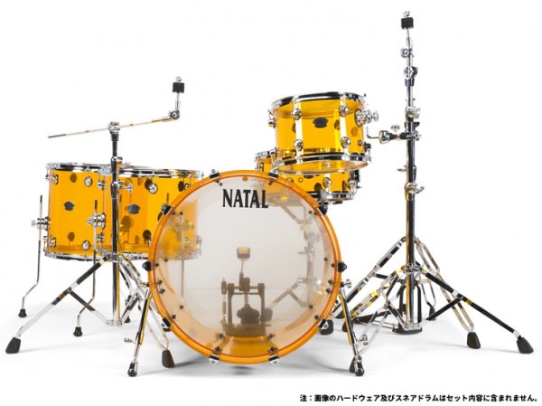 NATAL (ナタール) Arcadia Acrylicシリーズ ドラムキット AA1 - シライミュージック