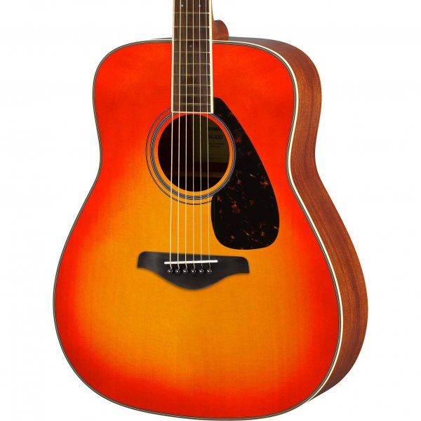 FG820 YAMAHA アコギギター　ブルー　新品ハードケース付き　弦付