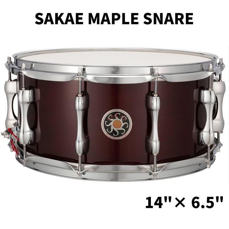 でおすすめアイテム。 スネアドラム 廃盤モデル 14×6.5 SAKAE 打楽器