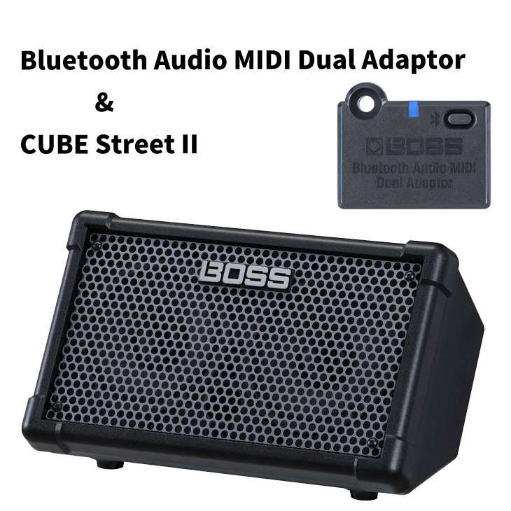 アンプcube streetⅡ  Bluetooth,マイク付き 路上ライブアンプ