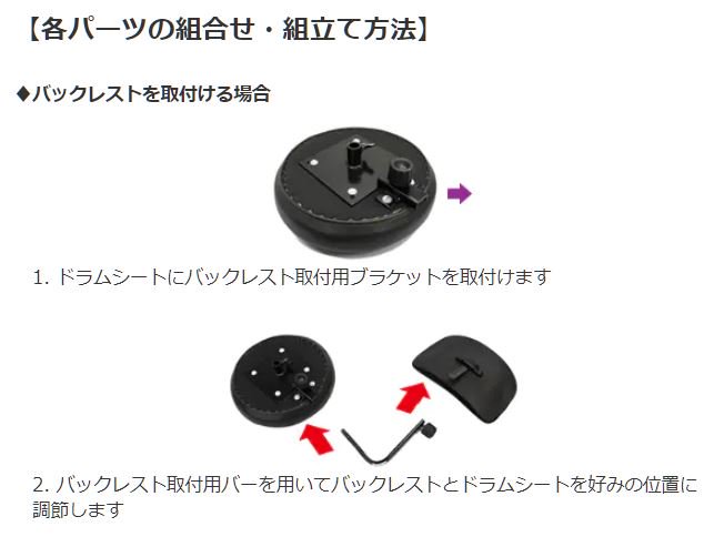 ROC-N-SOC ( ロックンソック ) バックレスト【カラーバリエーション