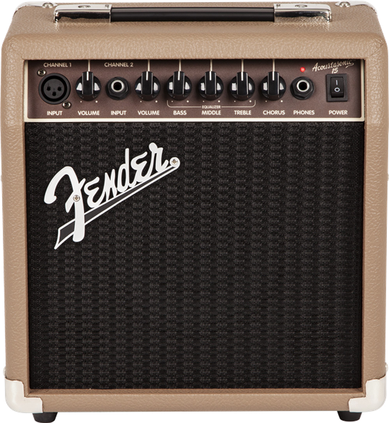 Fender (フェンダー) アコースティックギターアンプ ACOUSTASONIC 15 - シライミュージック