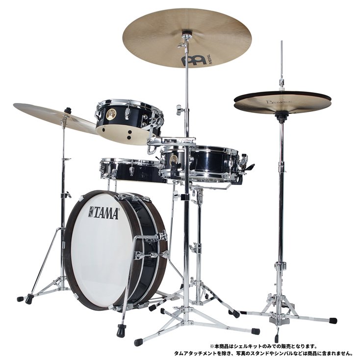 TAMA (タマ) CLUB-JAM PANCAKE KIT 18”口径バスドラム LJK48P-HBK - シライミュージック