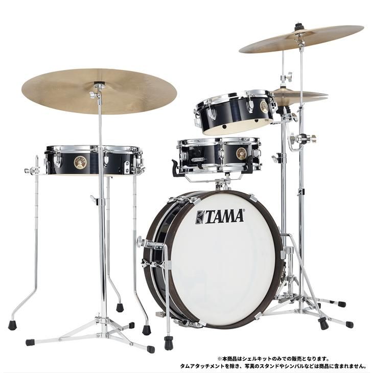 TAMA (タマ) CLUB-JAM PANCAKE KIT 18”口径バスドラム LJK48P-HBK