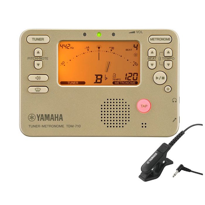 YAMAHA (ヤマハ) TDM-710GLM チューナーメトロノーム マイク付き【追跡