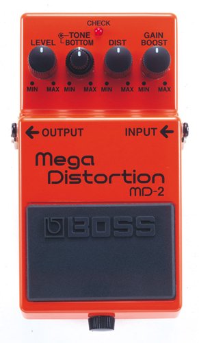 BOSS (ボス) コンパクト・シリーズ メガディストーション Mega Distortion MD-2 【送料無料】 - シライミュージック