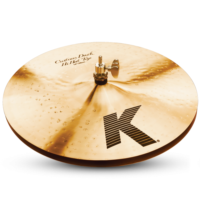 Zildjian (ジルジャン) Kカスタム ダークハイハット 14インチ ボトムのみ K Custom Dark Hi Hat 14” Bottom  - シライミュージック