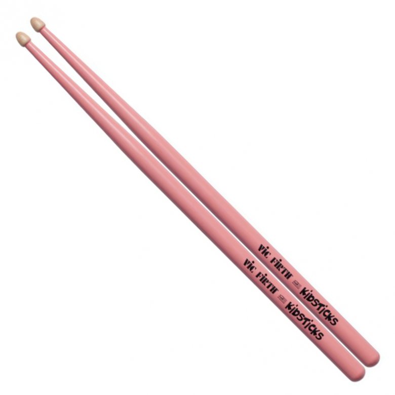 Vic Firth ヴィックファース キッズスティック ヒッコリー ピンク 13 2 330mm Vic Kidsp 1ペア 定形外郵便 送料無料 シライミュージック