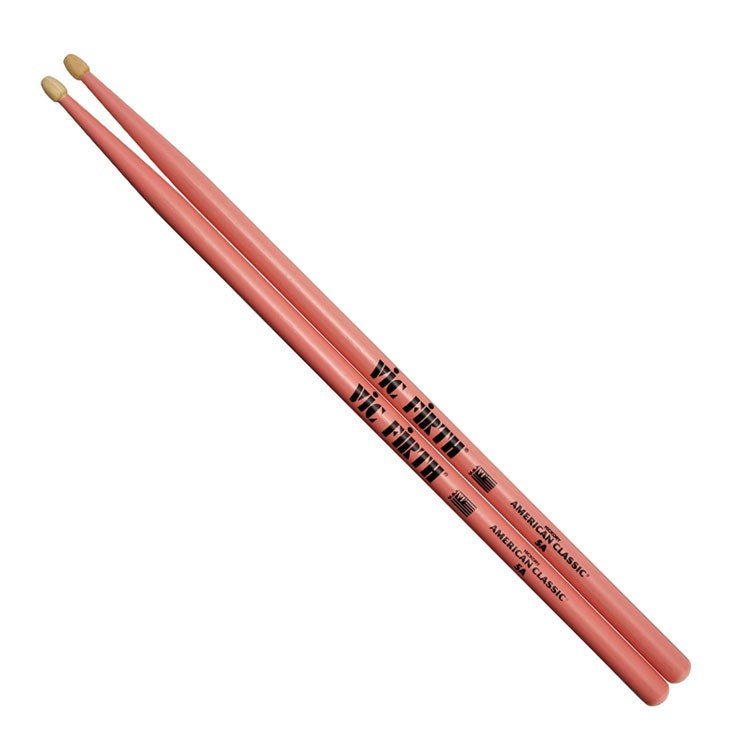 Vic Firth ヴィックファース アメリカン クラシック ヒッコリースティック ピンク 14 4 407mm Vic 5ap 1ペア 定形外郵便 送料無料 シライミュージック