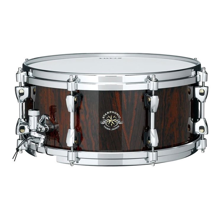 TAMA (タマ) スターフォニック ブビンガ コンサートスネアドラム 14x6インチ 8テンション CBC146E-GNC　【受注生産品】 -  シライミュージック